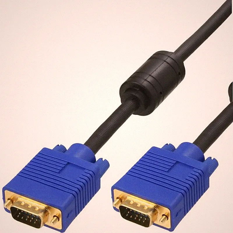 Monitor Profi-Kabel SVGA beidseitig Stecker 40m PC99 für HEIMKINO+BEAMER inLine