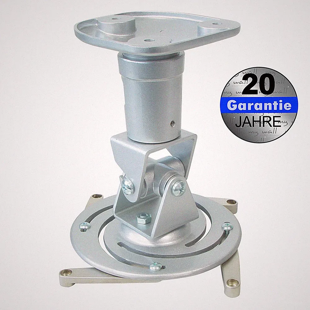 My Wall Universal Deckenhalterung Projektor Beamer Halterung bis 15kg silber