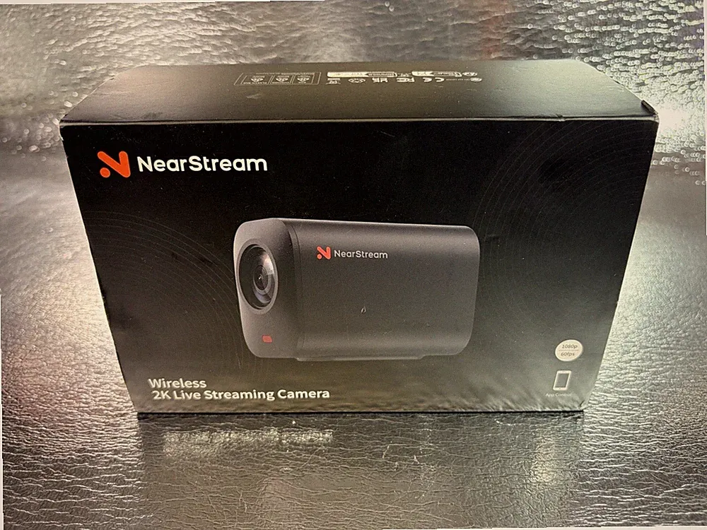 NearStream VM33 Wireless Streaming Kamera 2K StreamCam 40X Hybrid YouTube Twitch