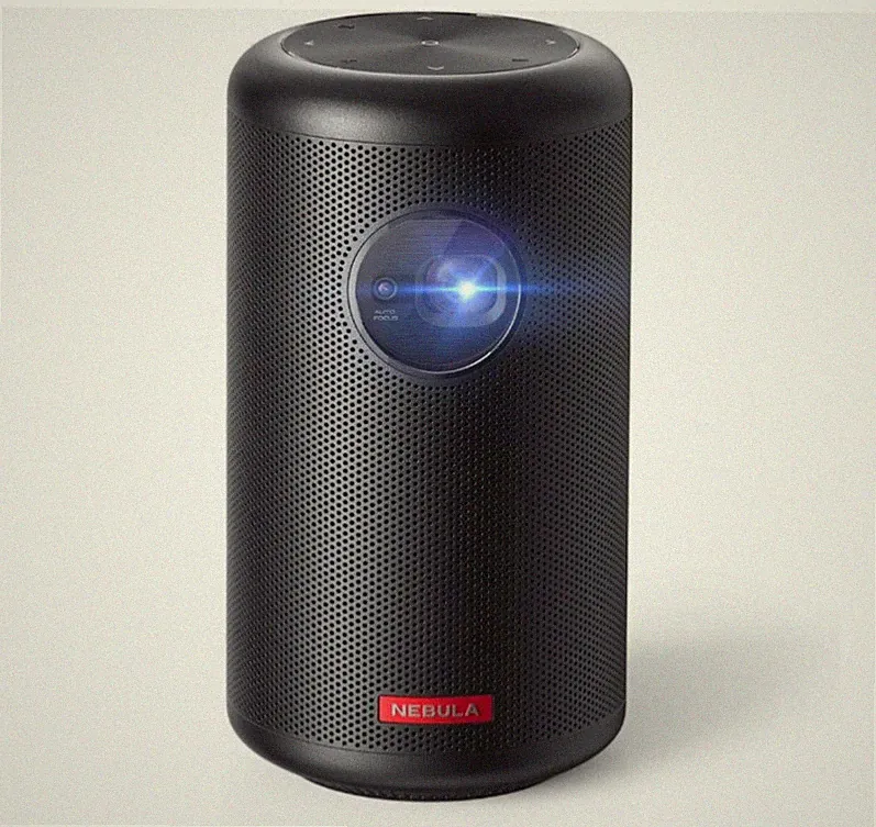 NEBULA by Anker Capsule Max, Mini Beamer mit WiFi und Bluetooth, Kleiner Beamer