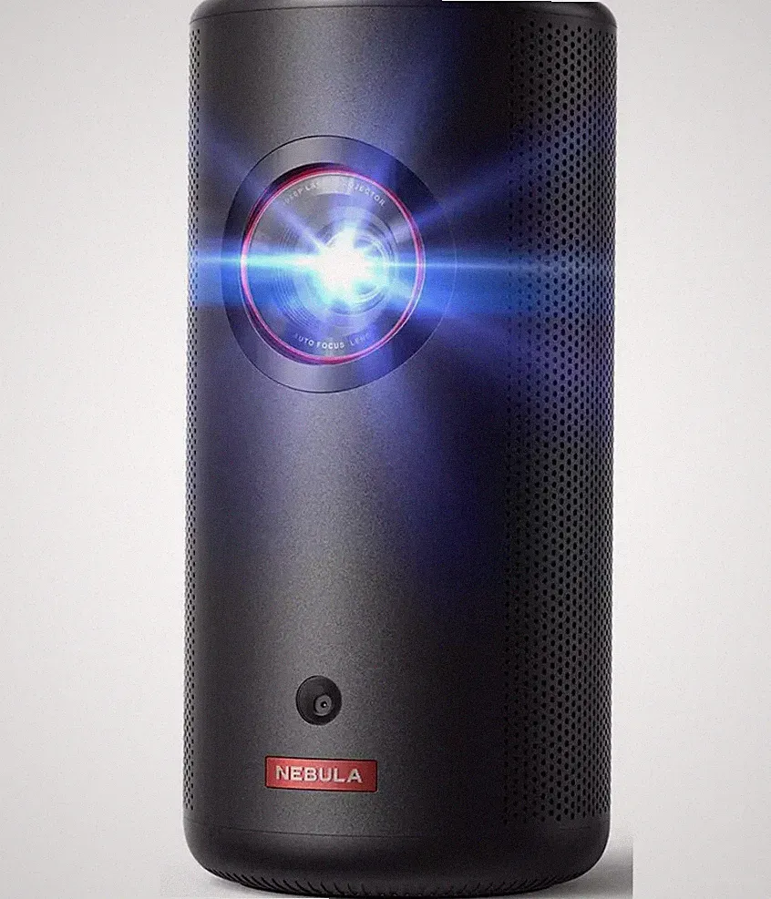 Nebula Capsule 3 Tragbarer Projektor Laser 1080p Full HD 300 Lumen Schwarz