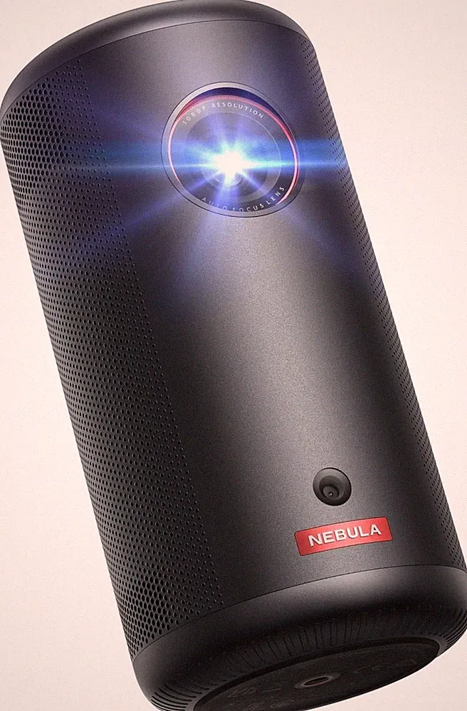 Nebula Capsule3 Mini Beamer Smart Projektor 1080p WLAN 200 ANSI-Lumen Dolby