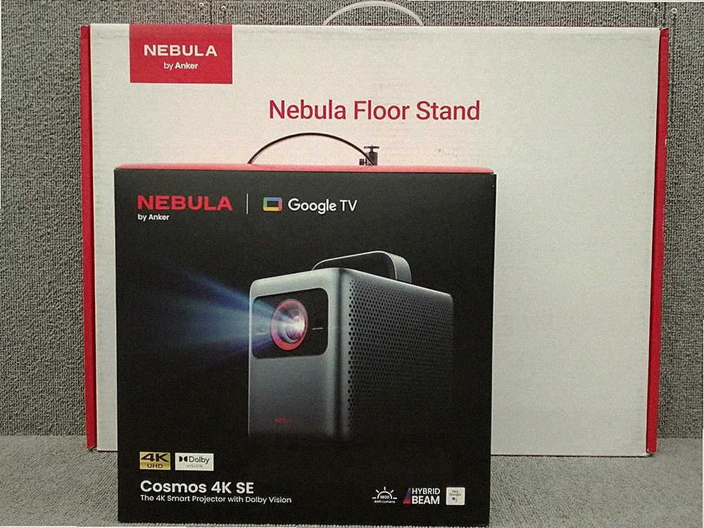 Nebula Cosmos 4K SE/D2342 Projektor mit Dolby Vision Hybrid Lichtquelle