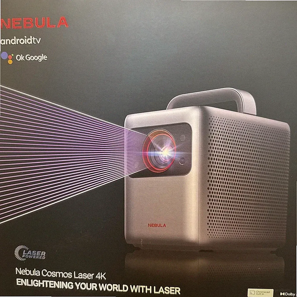 Nebula Cosmos Laser 4K Heimkino Projektor Gebraucht Top Zustand