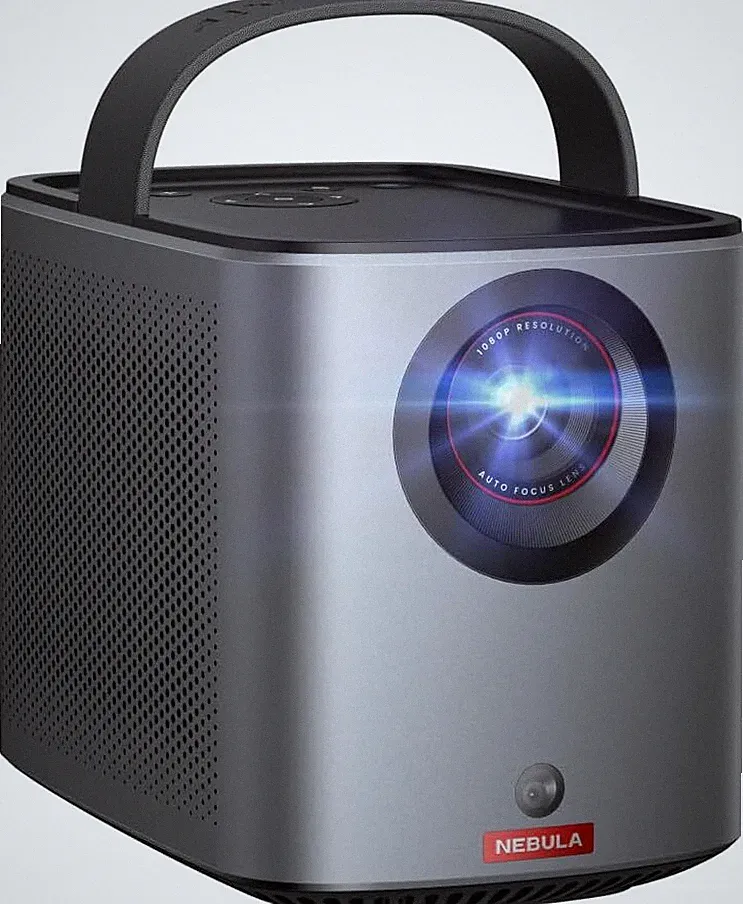 Nebula Mars 3 Air Mini Beamer 1080p Google TV Smart WLAN Tragbarer Projektor 8W