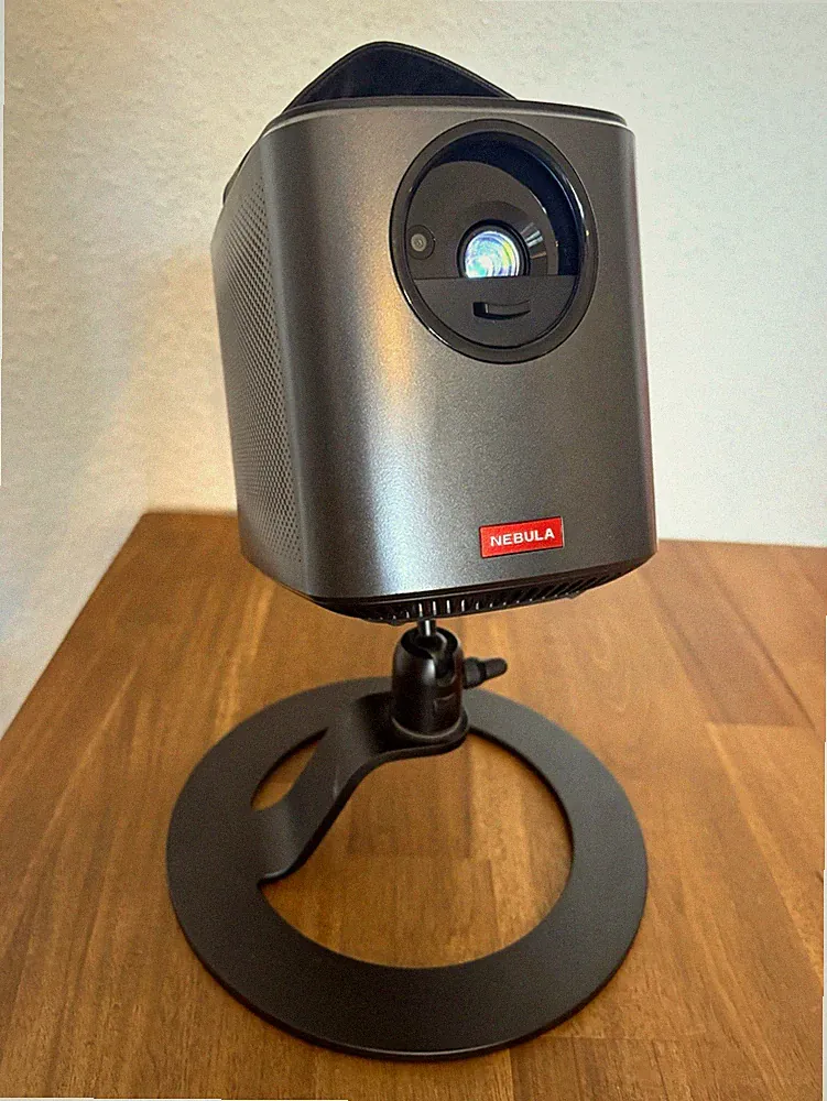 NEBULA Mars II pro DLP Beamer tragbar mit Standfuß & Fernbedienung WLAN HDMI USB