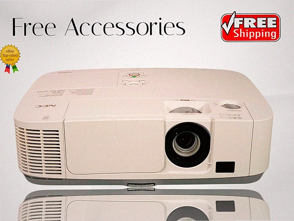 NEC 3LCD Heimkino Beamer 4000 ANSI Lumen HD HDMI USB WXGA DICOM