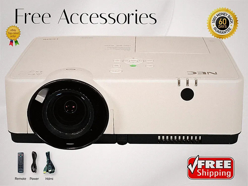 NEC ME382U 3LCD Beamer Für Gaming & Konsole 3800 ANSI Lumen WUXGA ECO Modus
