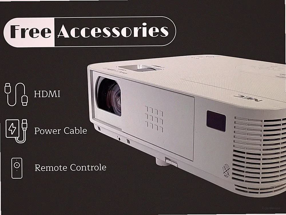 NEC NP-M322W DLP Beamer 3200 ANSI Lumen, PC 3D Ready, 4K-fähig, tragbar