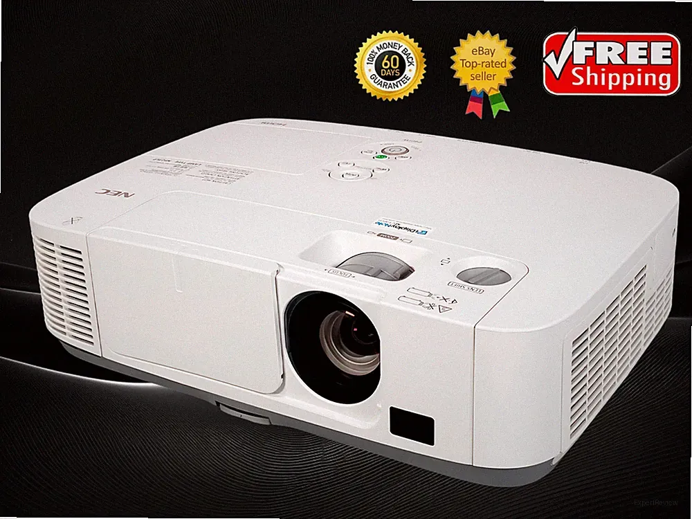 NEC P401W 3LCD Beamer 4000 ANSI 1280x800 HDMI HD Ready 4000:1