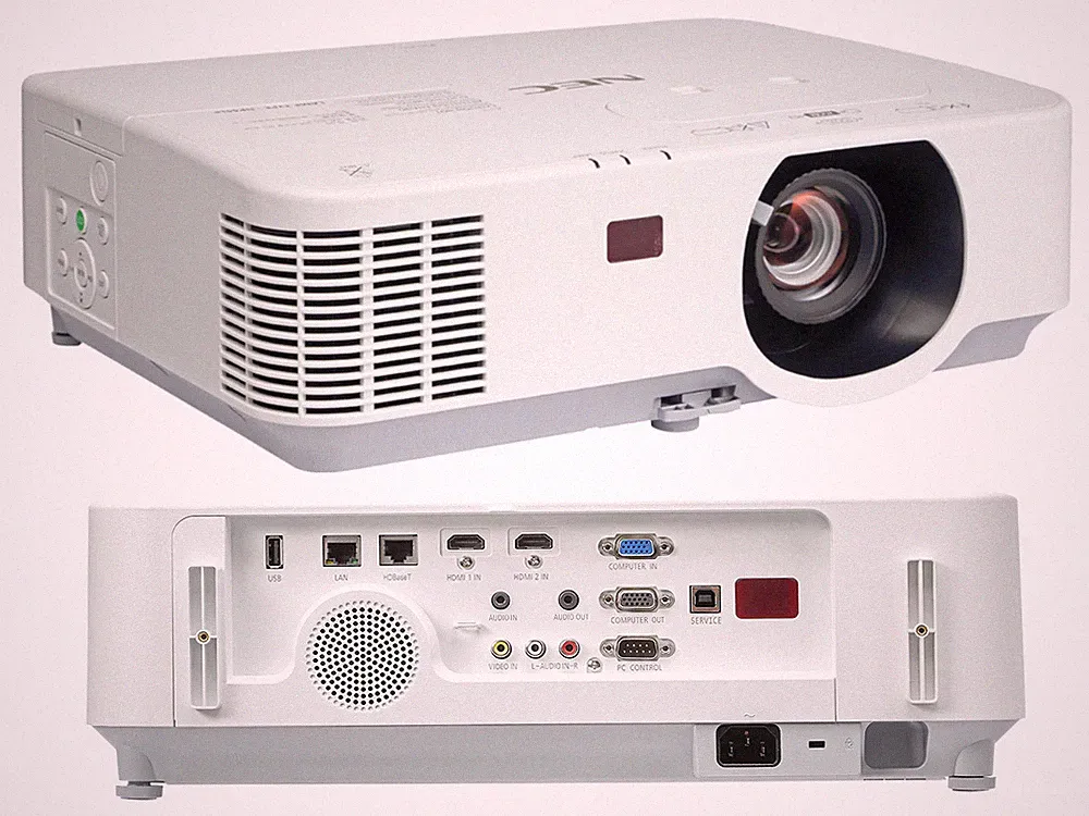 NEC P554U 3LCD Beamer 5300 Lumen WUXGA 1920x1200 Heimkino ohne Fernbedienung