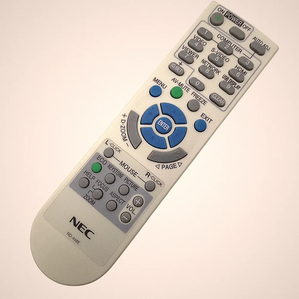 NEC RD-448E Fernbedienung Remote Control für Beamer VT und NP-Seriie NP1 geprüft
