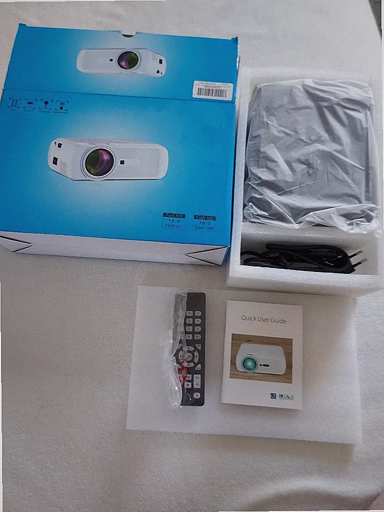 NEU iRulu LED Mini Beamer Projektor Smartphone