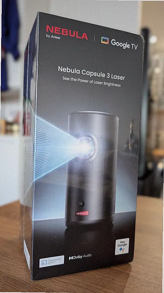 NEU OVP Anker Nebula capsule 3 laser projector 4k