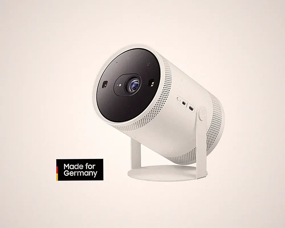 NEU OVP Samsung The Freestyle LFF3C Mini-Beamer DLP-Beamer - Weiß