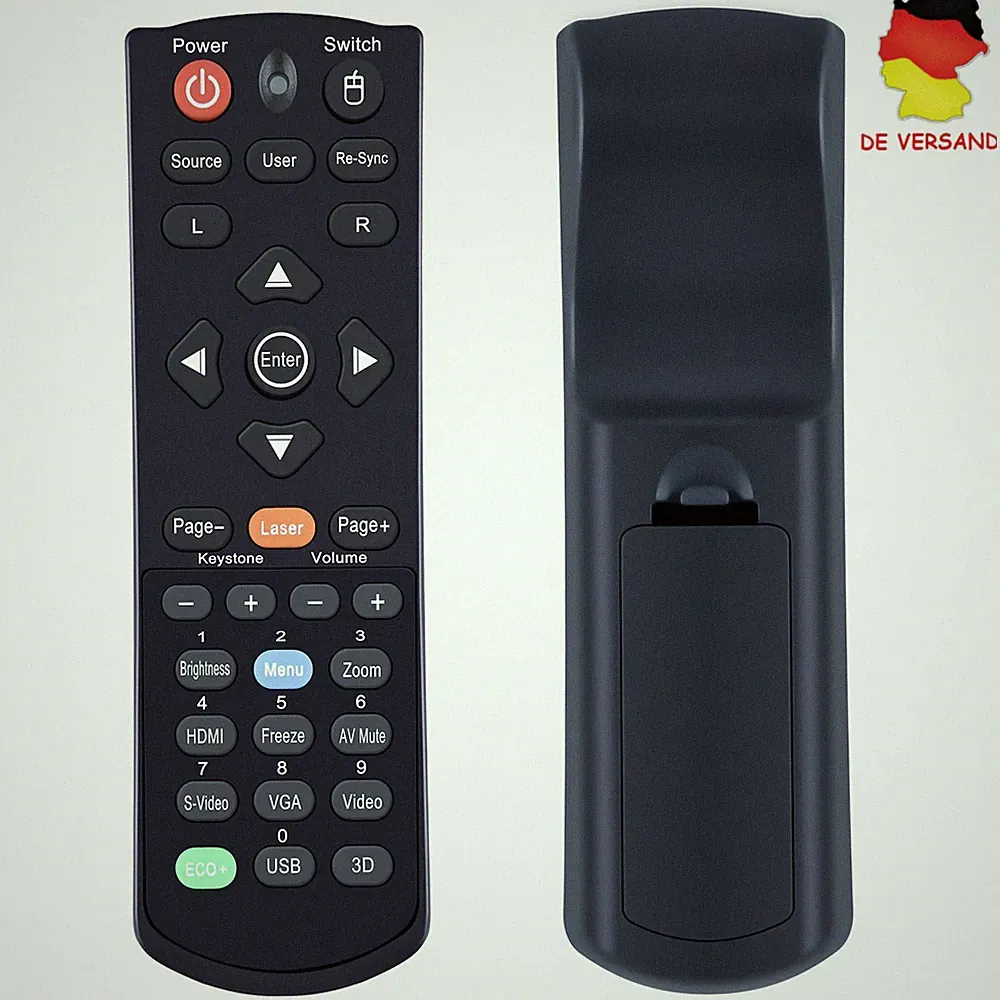 Neue Fernbedienung für Optoma Projektor EH501 X501 W501 HD25 HD30B EH300 DH1011