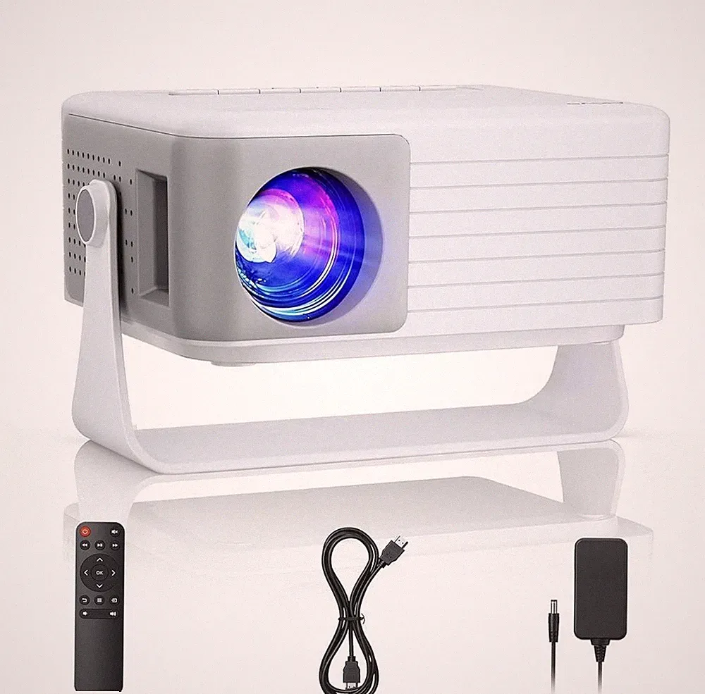 O1 Mini Beamer Projektor Full HD HDMI USB Heimkino Multimedia LED Projektor