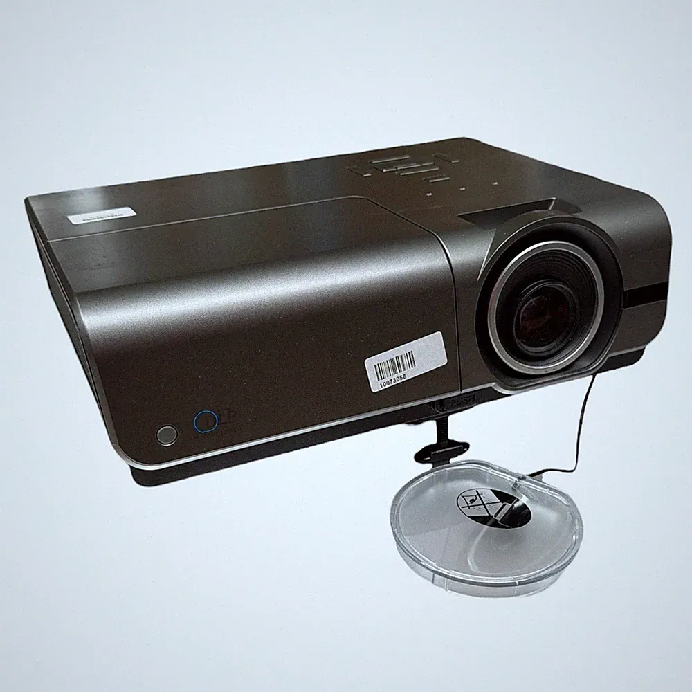 Optoma EH1060 DLP Beamer 3500 Lumen (Lampe verbraucht) Bildfehler Kratzer