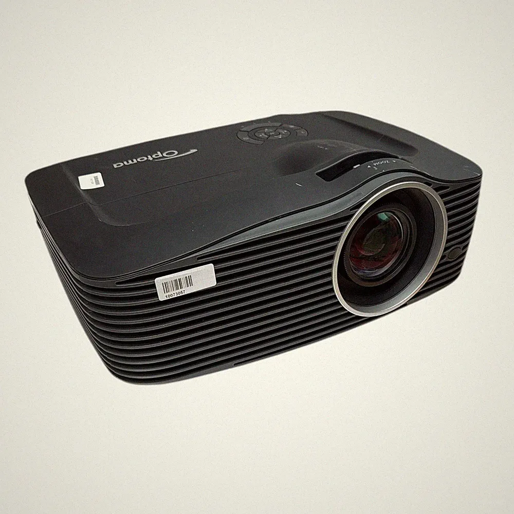 Optoma HD36 DLP Beamer 3000 Lumen (HDMI defekt) <750 Stunden ohne Fernbedienung