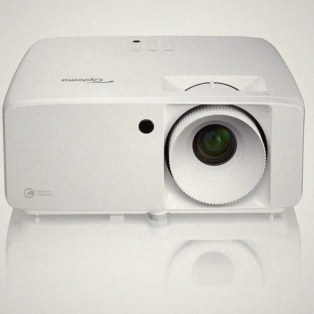 Optoma HZ151X Full HD Laser Beamer mit 5.000 ANSI Lumen und App Kompatibel mit 4