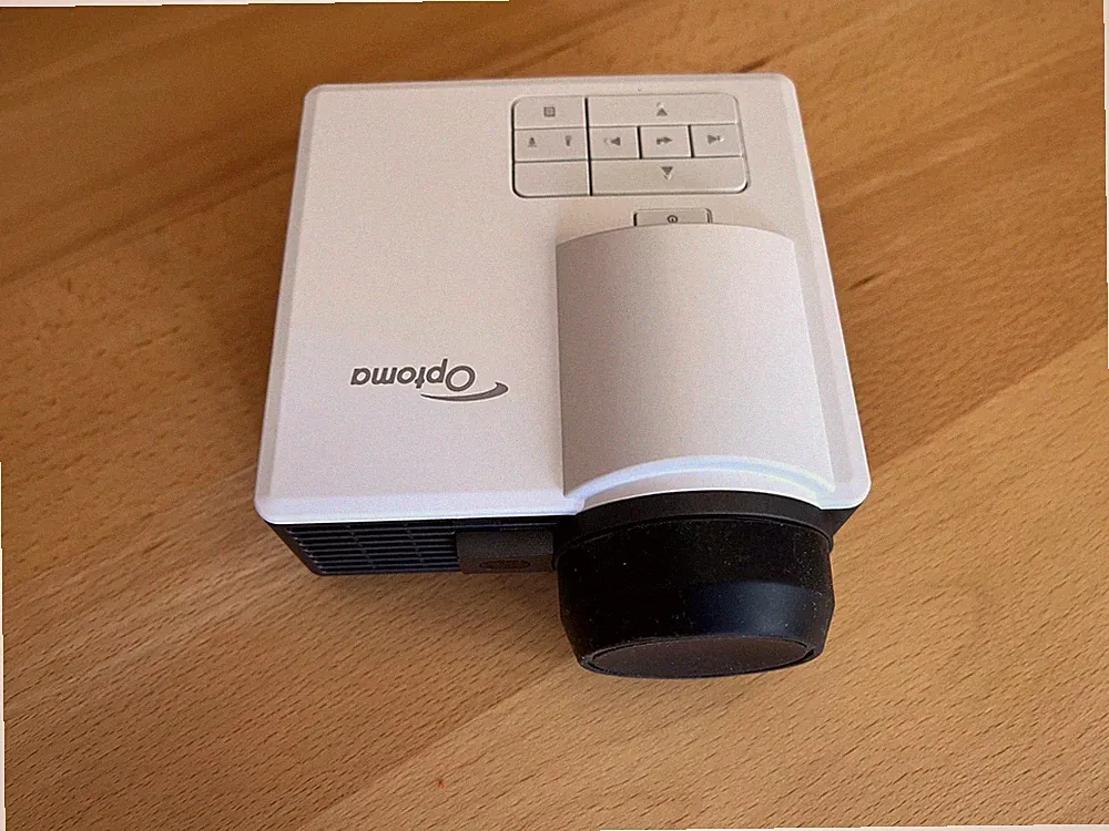 Optoma ML1050ST+ LED Kurzdistanz Beamer - 1000 Lumen – WXGA – Weiß