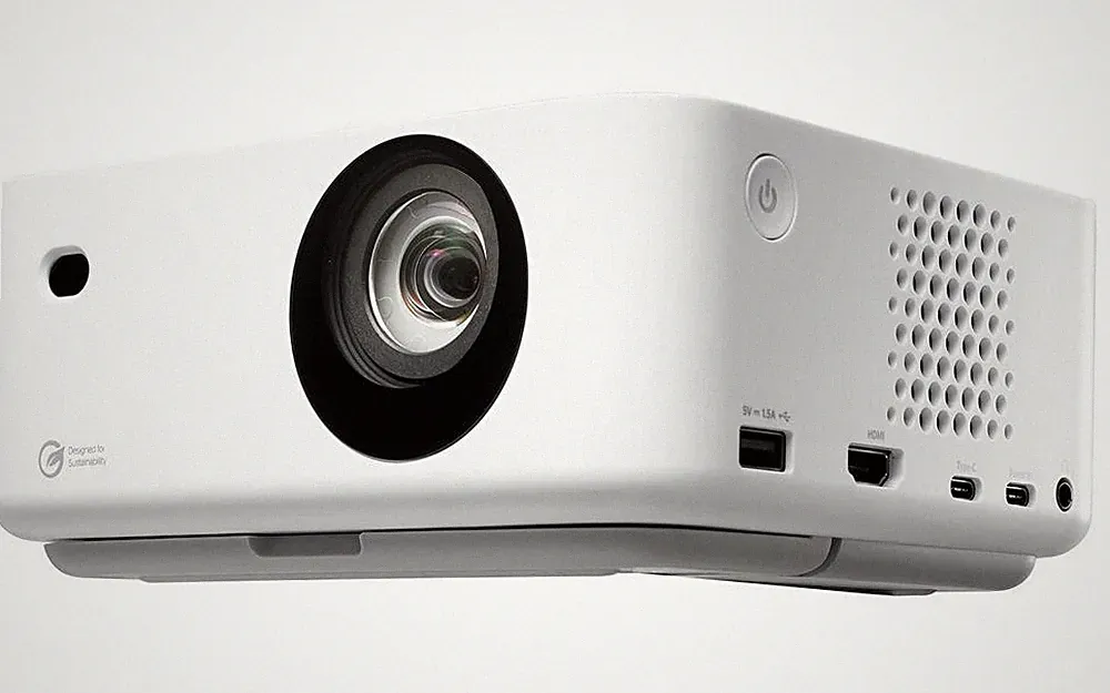 Optoma ML1080ST Full HD Ultra tragbarer Kurzdistanz Projektor 1200 Lumen HDMI...
