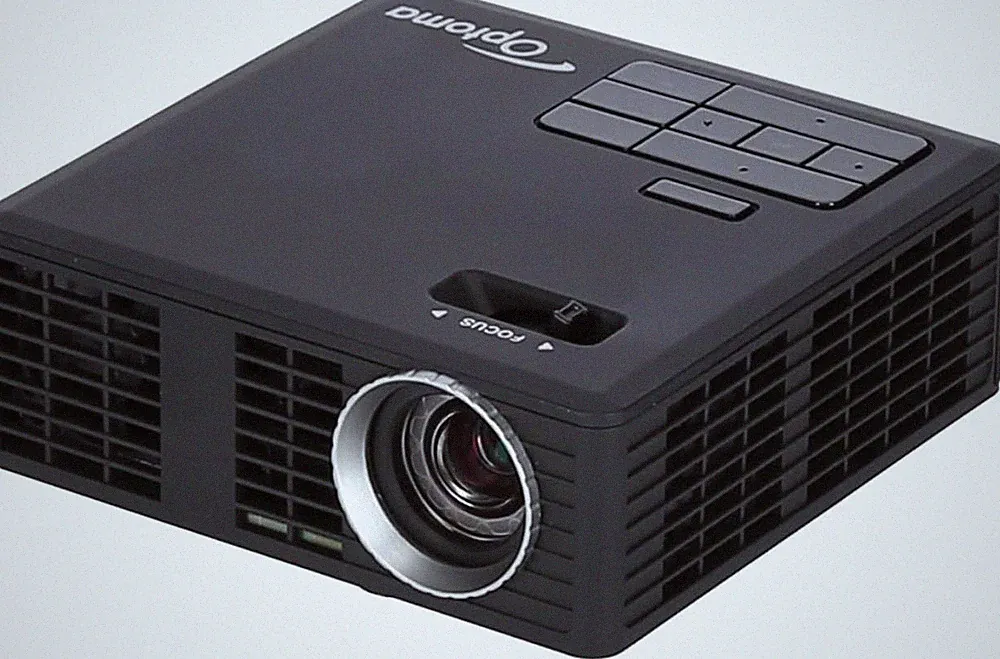 Optoma ML750e Projektor | tragbarer mini Beamer 700 Lumen, Hdmi/MHL USB DLP