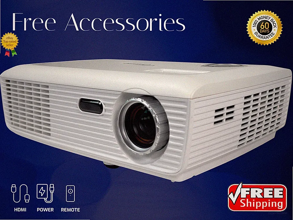 Optoma PRO360W DLP Beamer für Heimkino 3000 Lumen 4K 2160p Kit