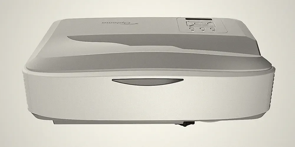 Optoma ZU500USTe WUXGA Ultra Kurzdistanz Laserprojektor, 5.000 ANSI