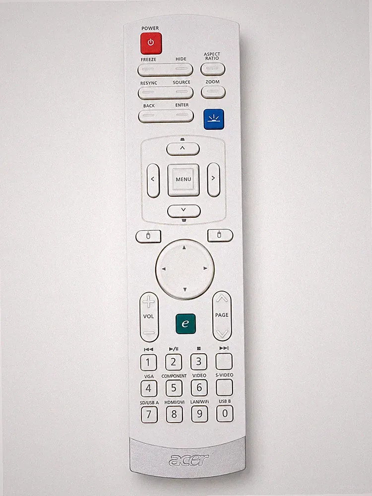 Original Acer Fernbedienung A-38051 Beamer Projektor Remote VGA HDMI USB LAN WiF