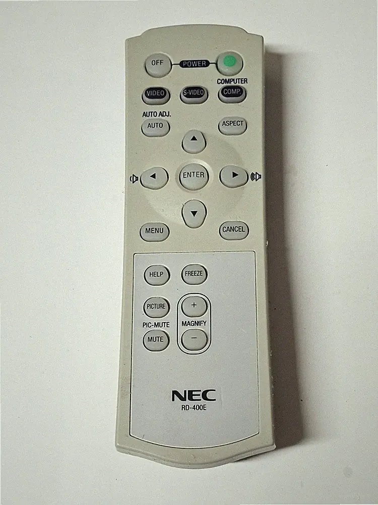 ORIGINAL NEC RD-400E DLP-PROJEKTOR-FERNBEDIENUNG - LT170