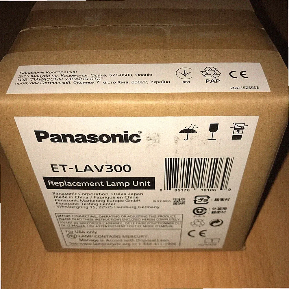 💥 Original Panasonic ET-LAV300 Ersatzlampe für Beamer / Projektor 💥