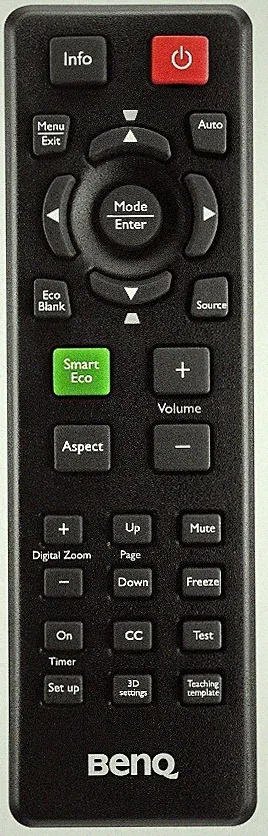 Originale BenQ Projektor Fernbedienung für LX20 | LW21 | MS521 | MX522 | MW523