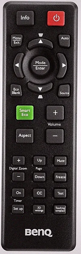 Originale BenQ Projektor Fernbedienung für MX501 | MS500+ | MW712 | MS513