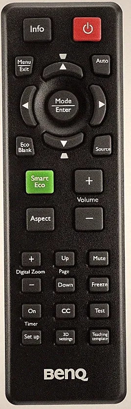 Originale BenQ Projektor Fernbedienung für TW523P | TW539 | MH680 | TH681