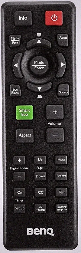 Originale BenQ Projektor Fernbedienung für TW523P | TW539 | MH680 | TH681