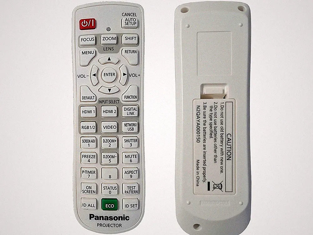 Originale PANASONIC Fernbedienung N2QAYA000150, N2QAYA000167, N2QAYA000204, N2QA