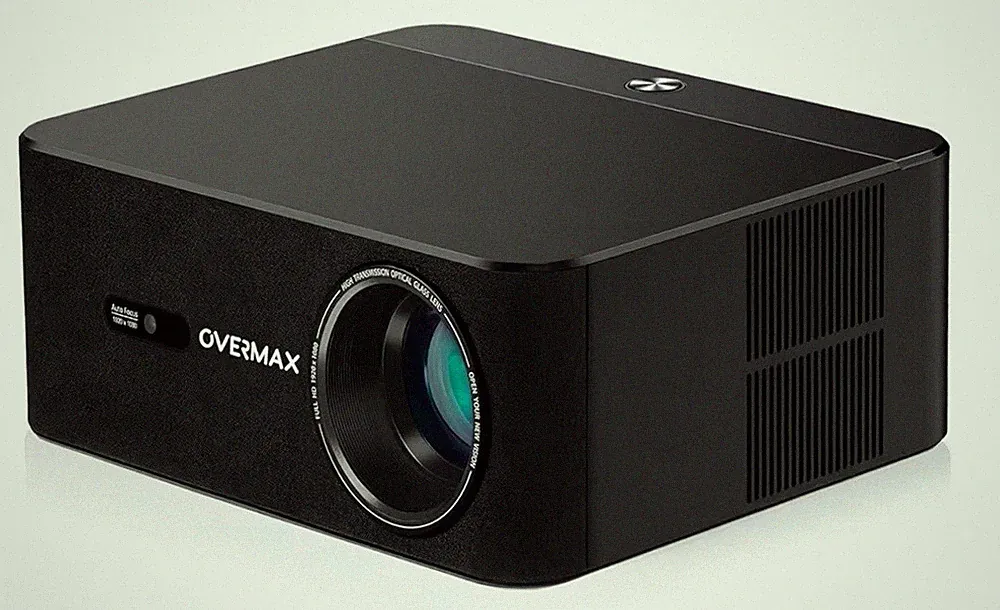 Overmax Projektor 4K Full HD 1080P Multipic 5.2, Google TV, WLAN und Bluetooth