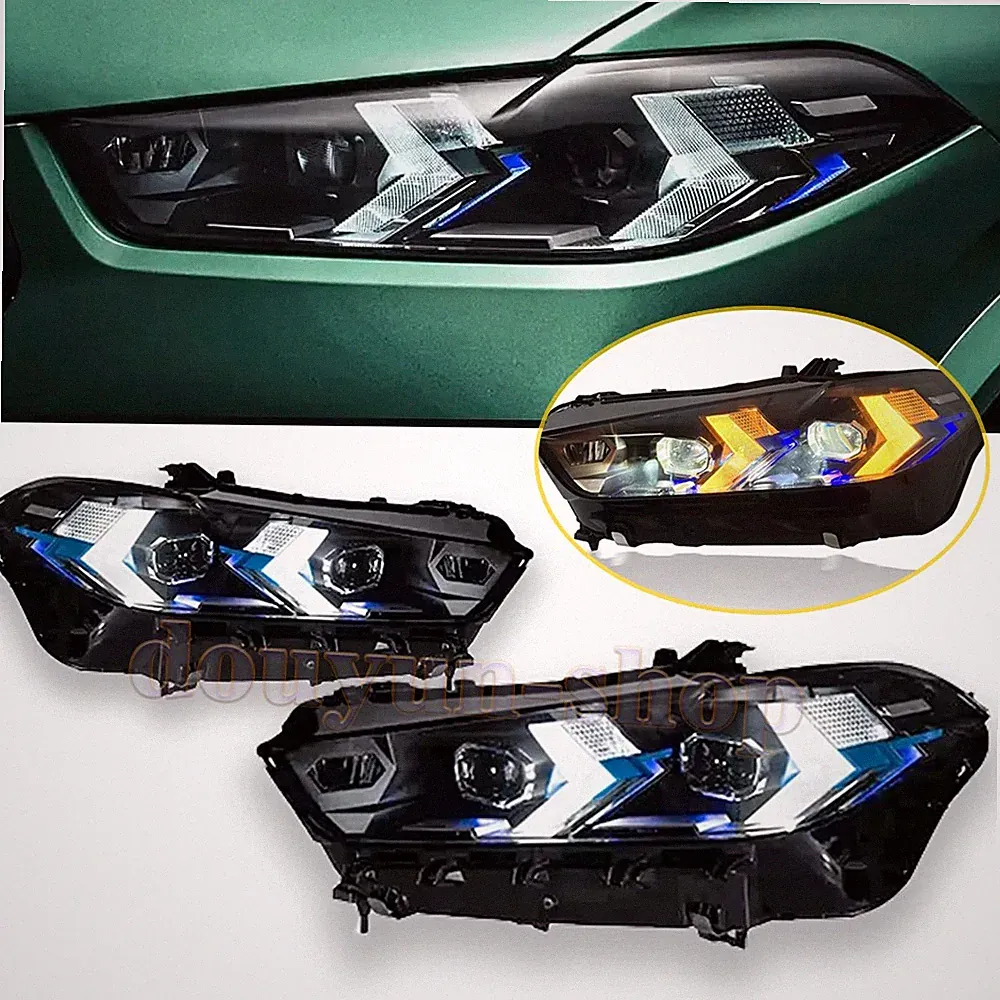 Paar LED Scheinwerfer Für BMW X5 G05 2019-2025 Frontscheinwerfer Baugruppe DRL