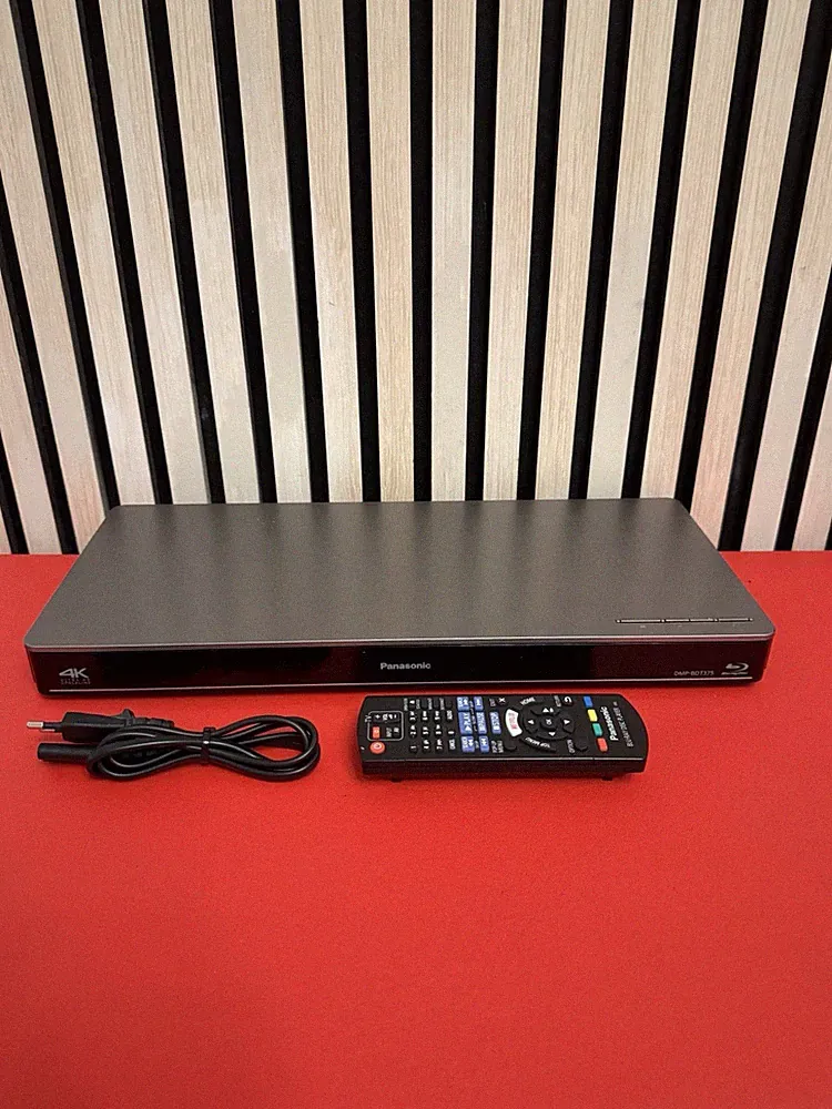 Panasonic DMP-BDT375 Blu-ray Player 3D 4K Upscaling WLAN HDMI USB Top !