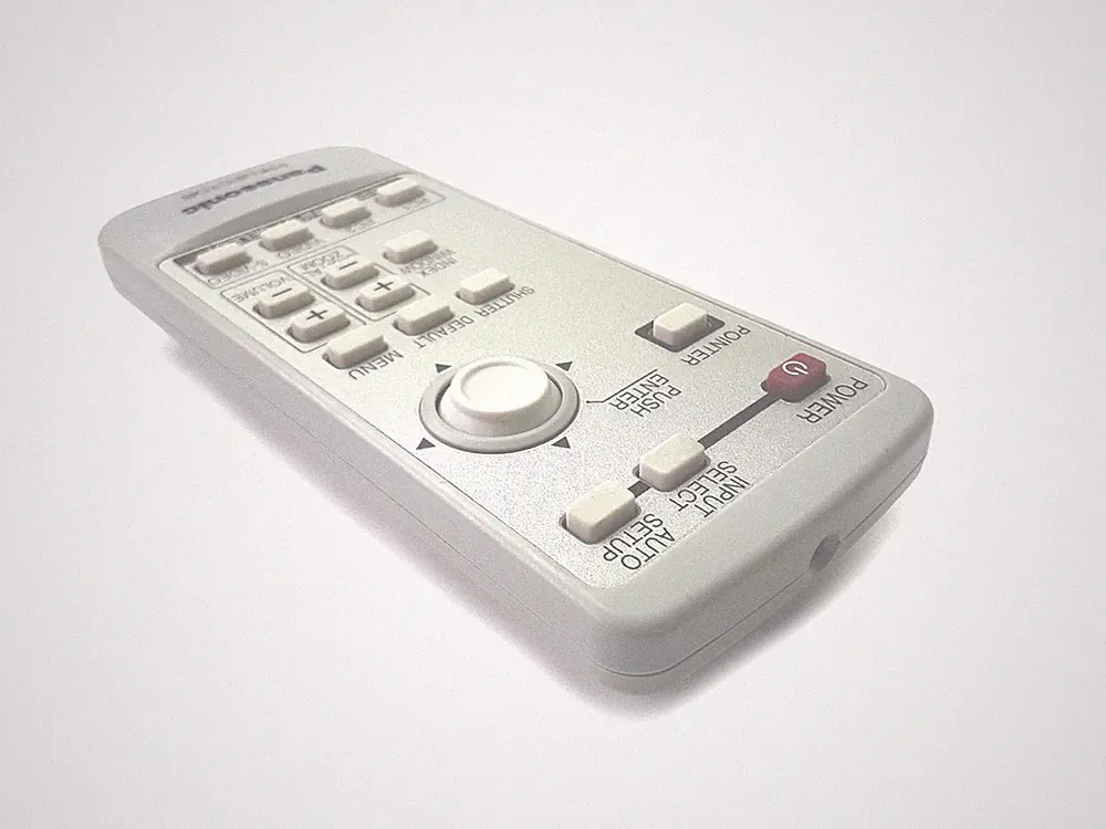 Panasonic Fernbedienung N2QAYA000001 für Beamer PT-LB60NTE PT-P1SDE