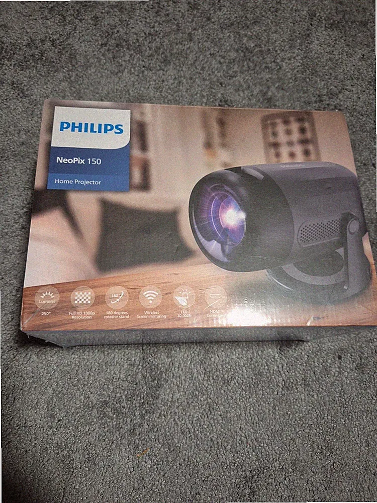 Philips NeoPix 150 Mini-Beamer – Originalverpackt, Neu