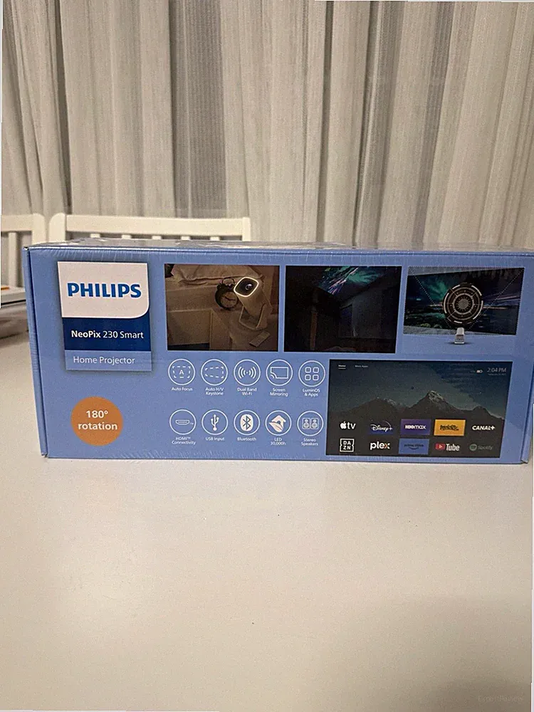 Philips NeoPix 230 Smart LED Beamer FHD 300 ANSI, 3000:1 HDMI WLAN Auto Focus