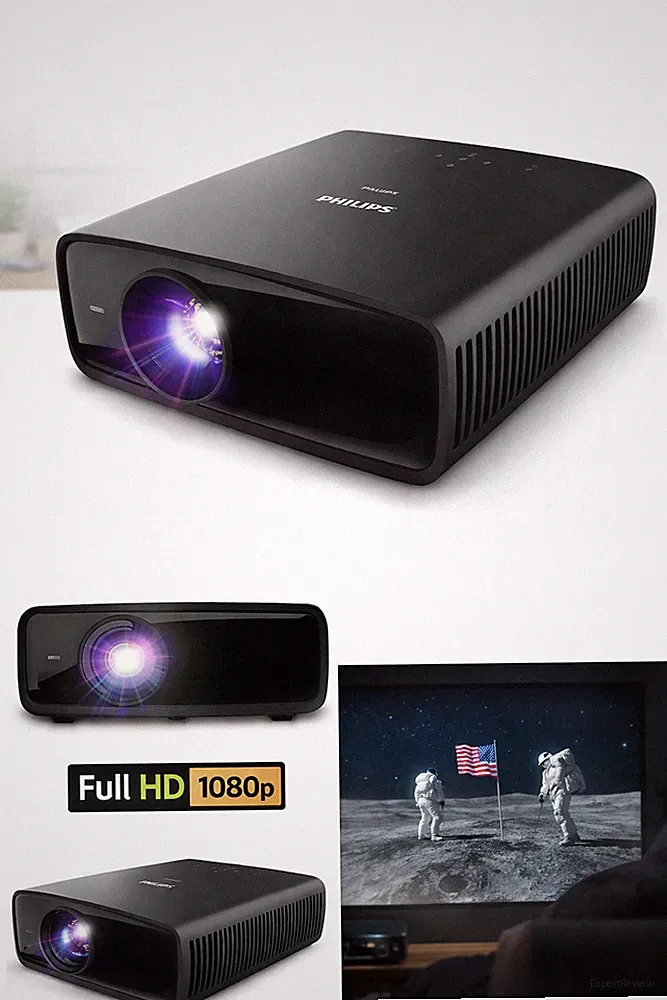 Philips NeoPix Full HD Beamer 1080p LED Mini Projektor WLAN Bluetooth HDMI NEU