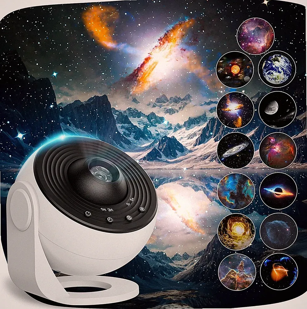Planetarium Projektor für Schlafzimmer, 13 in 1 Galaxy Star Projektor Licht, Nebel N