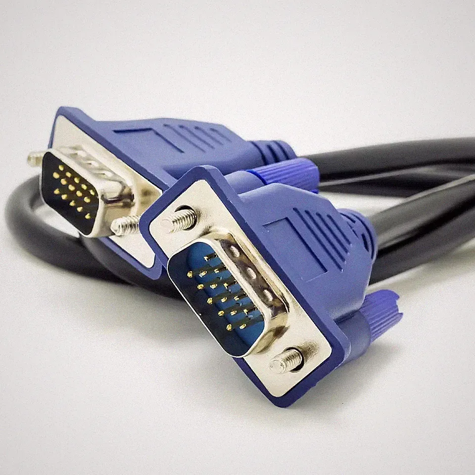 Premium OEM VGA Kabel 1080P 15-pin M/M für Projektor, Monitor & DVD-Player