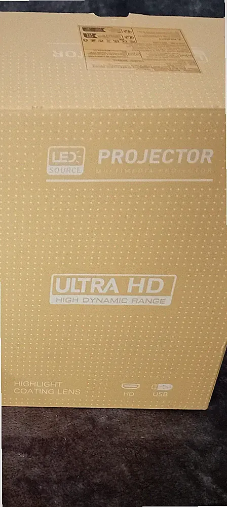 Profi Beamer HD Magcubic HY300 mit Leinwandgröße 16:9 100"