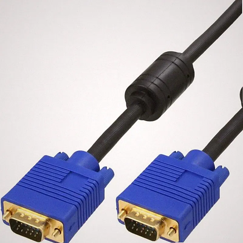 Profi-Kabel SVGA beidseitig Stecker 5m PC99 für HEIMKINO+BEAMER von inLine