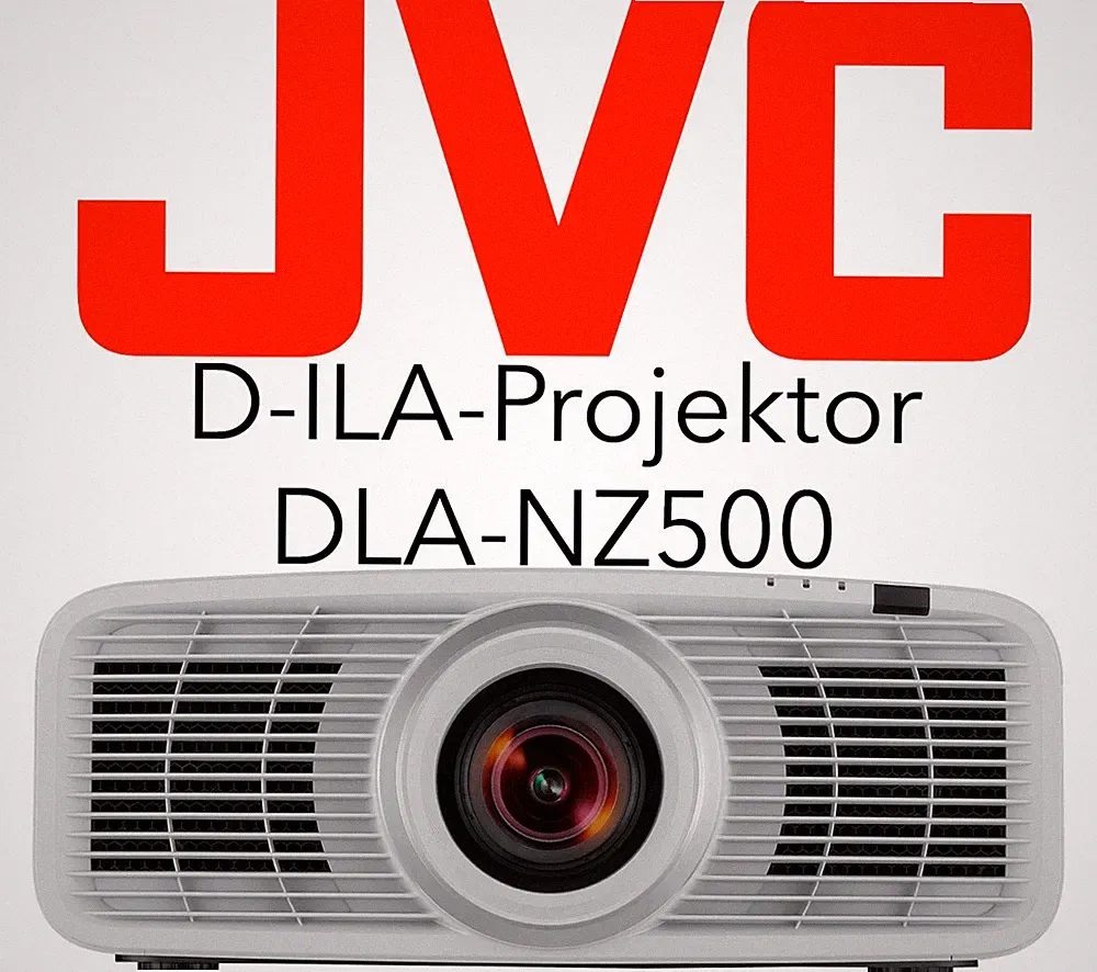 Projektor D-ILA, JVC DLA-NZ500, weiß, 4K-Laserbeamer, NEU in Originalverpackung