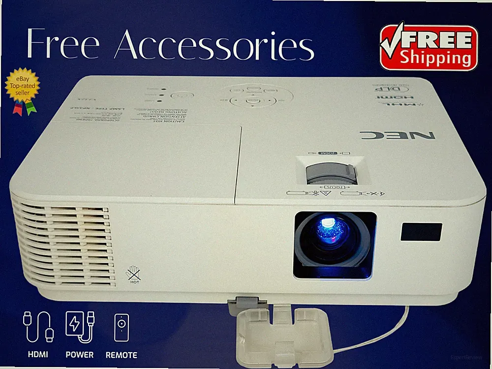 Projektor DLP 3300 Lumen für Student Präsentationen 3D Bereit Voll HD HDMI VGA